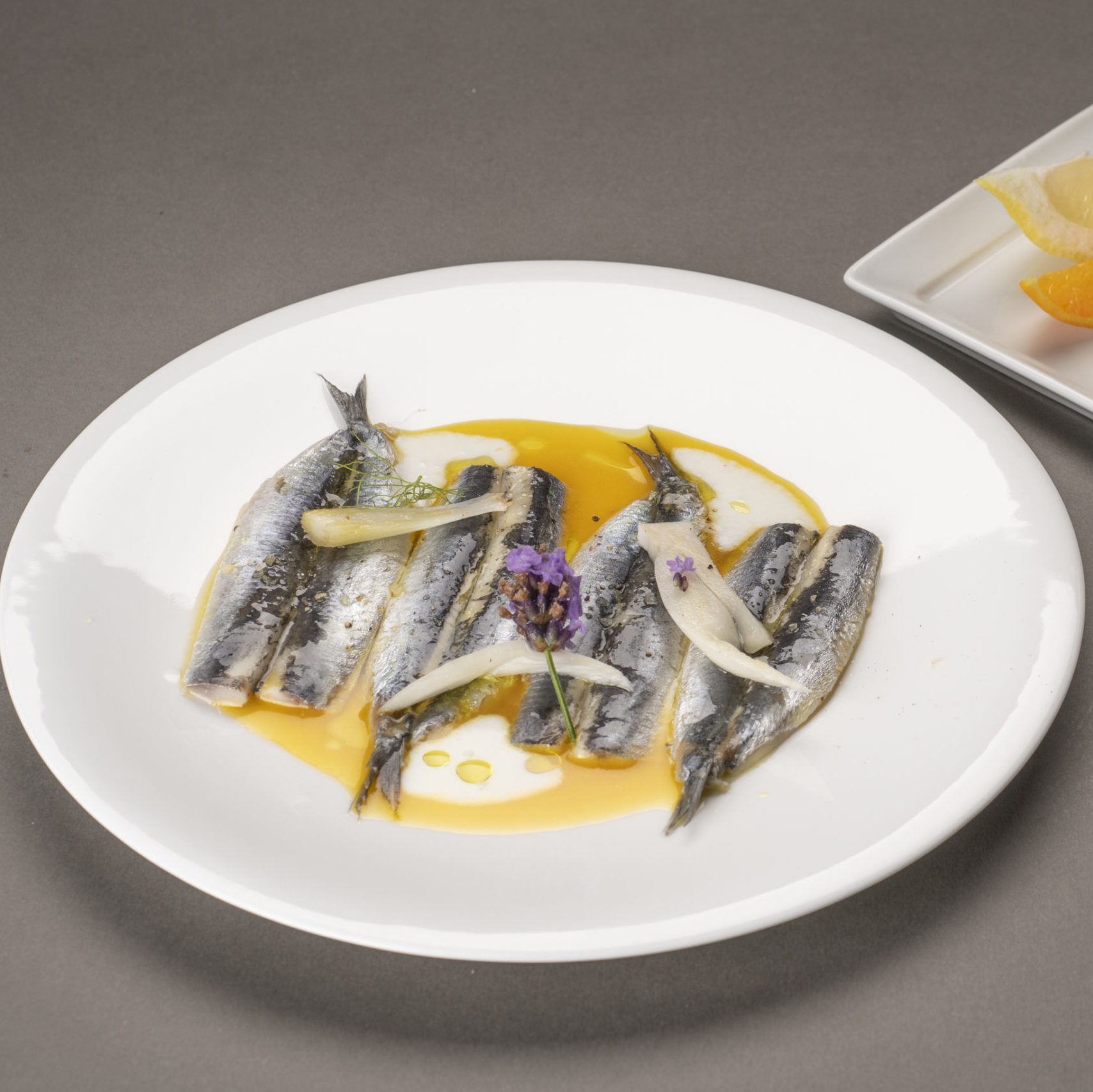 Imagen de degustación entre viñas en bodega en el Penedès