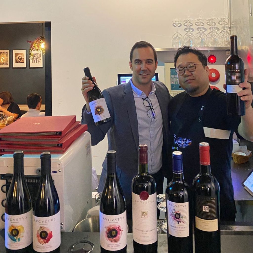 Imatges de vins d’Avgvstvs Forvm als mercats internacionals