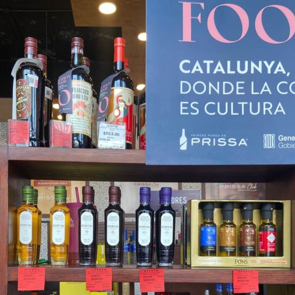 Fotografía de productes catalans a Prissa CDMX